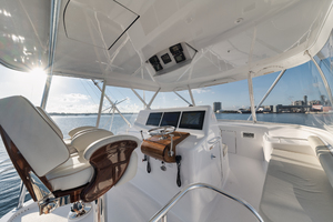 Hatteras 54- Madnic - Flybridge