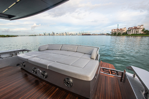 Pershing 82 Milagros - Aft Deck