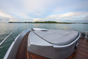 Pershing 82 Milagros - Aft Deck