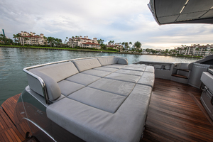 Pershing 82 Milagros - Aft Deck