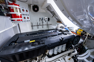 Lazzara 78 - North South Latitude - engine room
