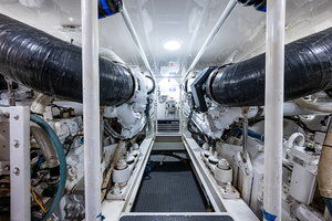 Viking 65 - Iztac - Engine Room