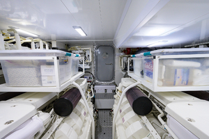 Princess 68-The J Sea-Engine Room