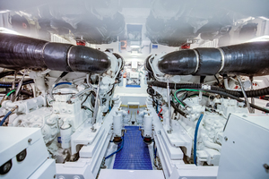 Viking 60 - Jay Walker - engine room