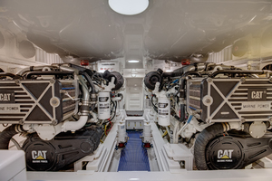 Viking 60 - Jay Walker - engine room