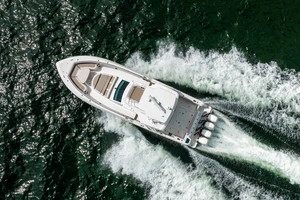 Boston Whaler 42 - Lady G - Aerial Profile