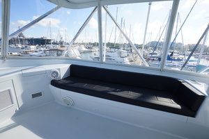 Whiticar 77 - Kings Blue - flybridge seating