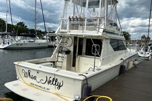 Whoa Nelly 38ft Hatteras Yacht For Sale