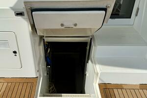 58' West Bay engine room access