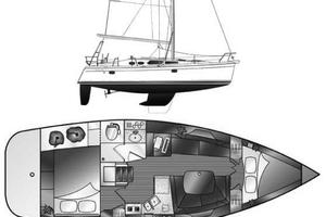 Work of Art 36ft Hunter Yacht For Sale