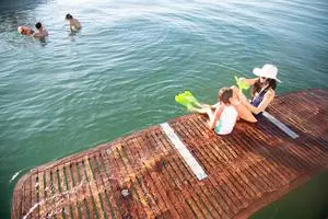 Swim Platform/Beach Club