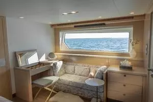 Primary settee and vanity