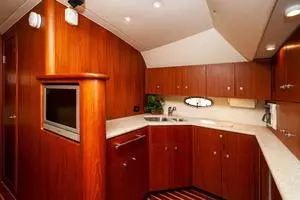 2003 Tiara Yachts 4200 Open  Kingfisher Galley 3