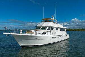 1989 Hatteras Cockpit Motor Yacht thumbnail 2