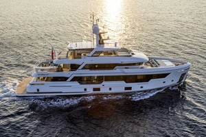 EMOCEAN 2021 Rosetti Superyachts Explorer 38M Yacht For Sale in Mindelo 