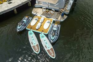 2012 Princess 104 - inflatable dock