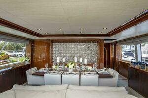 2012 Princess 104 - Interior dining
