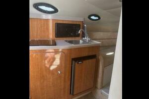 Fridge & Sink In Galley