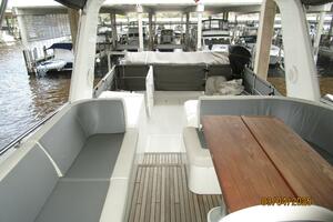 50' Beneteau flybridge aft