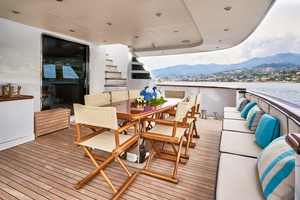 L INSTANT IV 108ft Costruzioni Navali Tigullio Castagnola Yacht For Sale