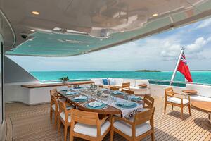 165' Feadship 2000 (REVERIE) Bridge Deck Aft
