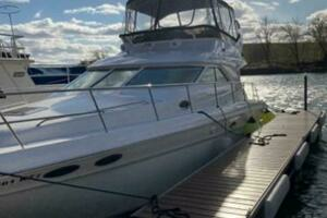 2001 Sea Ray 400 Sedan Bridge thumbnail 3