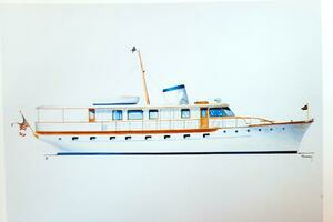 1958 Trumpy Fantail Houseboat thumbnail 34