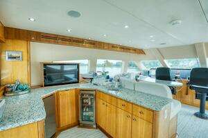 2007 Hatteras 80 Enclosed Bridge thumbnail 56