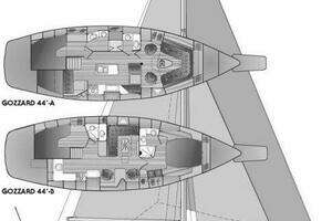 1996 Gozzard Aft Cockpit thumbnail 24