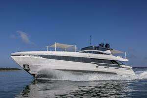 MYSTERE 2023 Mangusta Raised Pilothouse Yacht For Sale in Palm Beach FL
