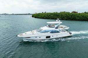 Le Grand Bleu 2016 Azimut 66 FLY Yacht For Sale in North Miami FL
