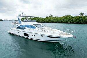 Le Grand Bleu 2016 Azimut 66 FLY Yacht For Sale in North Miami FL