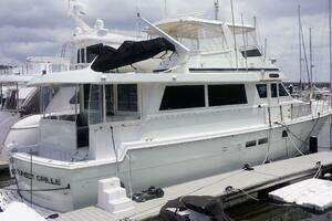 SUNSET GRILLE 1990 Hatteras 62 Cockpit Motor Yacht Yacht For Sale in Tampa FL