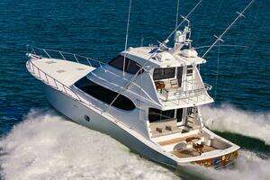 2008 Hatteras 64 Enclosed Bridge thumbnail 10