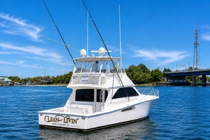 Clean Livin  45ft Viking Yacht For Sale