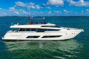  2018 Ferretti Yachts 850 Yacht For Sale in Coconut Grove FL