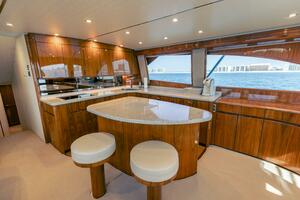 2018 Viking 62 Convertible- Da'Grits- Galley
