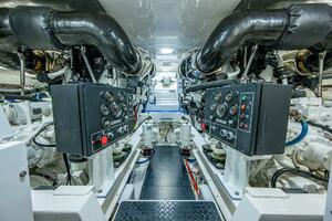 Viking 60 - Carolina Style - Engine Room