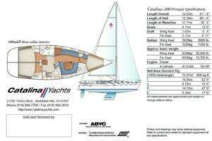 2001 Catalina 400 MKII thumbnail 4