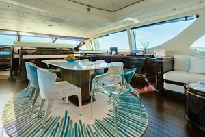 BLUE AZUR 130ft Overmarine Yacht For Sale