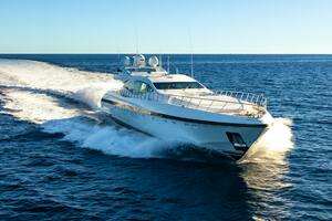 BLUE AZUR 130ft Overmarine Yacht For Sale