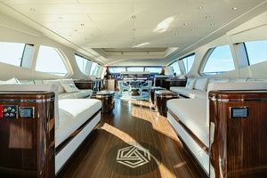 BLUE AZUR 130ft Overmarine Yacht For Sale