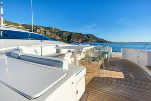 BLUE AZUR 130ft Overmarine Yacht For Sale