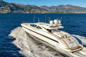 BLUE AZUR 130ft Overmarine Yacht For Sale