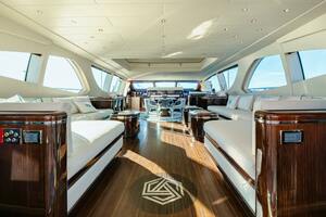 BLUE AZUR 130ft Overmarine Yacht For Sale