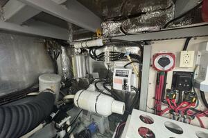 1998 Mainship 47 Engine Room