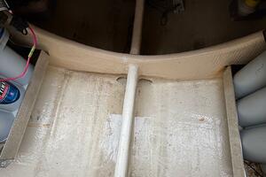 2013 Statement 35 Center Console boat interior with visible 