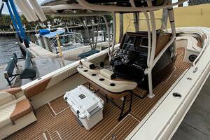 2013 Statement 35 Center Console boat with sleek design and 