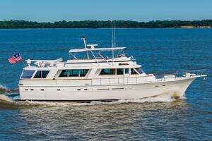 SUMMERTIME LADY 1980 Hatteras Extended Deck Yacht For Sale in Worton MD