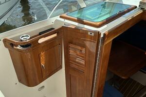 Teak Components On Bridgedeck